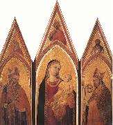 Ambrogio Lorenzetti Altarpiece of St Proculus Spain oil painting artist